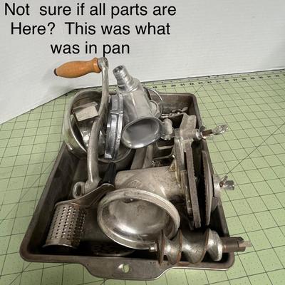 Sale Photo Thumbnail #233: Its Includes slicers, grinders, augers, and clamp mounts.