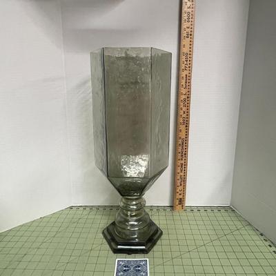 Sale Photo Thumbnail #271: Semi-Textured Vertical Facets With Smooth Pedestal Base.
