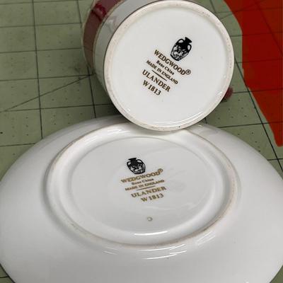 Sale Photo Thumbnail #320: Includes a Small Espresso Cup and Two Matching Saucers.