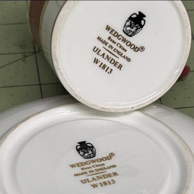 Sale Photo Thumbnail #322: Includes a Small Espresso Cup and Two Matching Saucers.