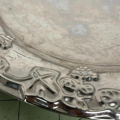 Sale Photo Thumbnail #381: Features: Grape and Leaf Embossed Rim.