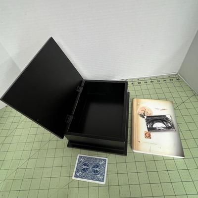 Sale Photo Thumbnail #407: Its Includes black wooden keepsake box and Matching Journal-Style Notebook.