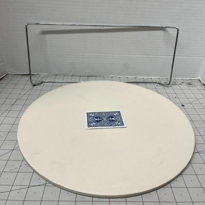 Sale Photo Thumbnail #510: Round Shape Natural Ceramic Stone for Even Heating.