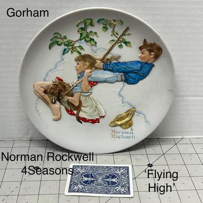 Sale Photo Thumbnail #518: Flying High inspired by Norman Rockwell Four Seasons series.