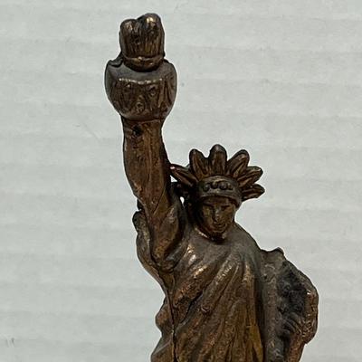 Sale Photo Thumbnail #523: Heavy cast metal and Patina Finish.