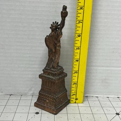 Sale Photo Thumbnail #525: Heavy cast metal and Patina Finish.