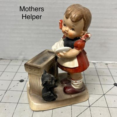 Sale Photo Thumbnail #533: Hand-painted ceramic or bisque porcelain.