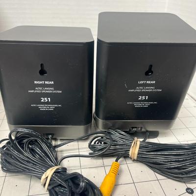 Sale Photo Thumbnail #596: 1 Subwoofer and 4 Satellite Speakers.
