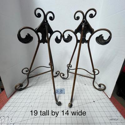 Sale Photo Thumbnail #617: Wrought iron with dark bronze patina Finish.