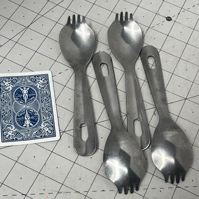 Sale Photo Thumbnail #688: Includes 3 Cups and 4 Forks.