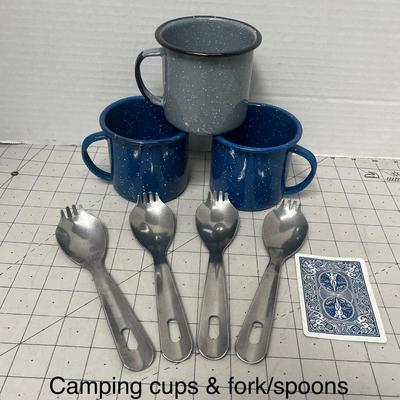 Sale Photo Thumbnail #685: Includes 3 Cups and 4 Forks.