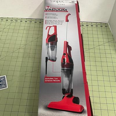 Sale Photo Thumbnail #790: Lightweight stick vacuum with powerful suction and removable handheld cleaner(110 Volt, 60 HZ and 600W)