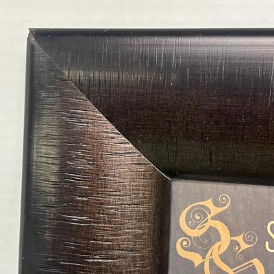 Sale Photo Thumbnail #804: Elegant black frame fits 11x17 art or photographs beautifully.