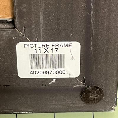 Sale Photo Thumbnail #803: Elegant black frame fits 11x17 art or photographs beautifully.