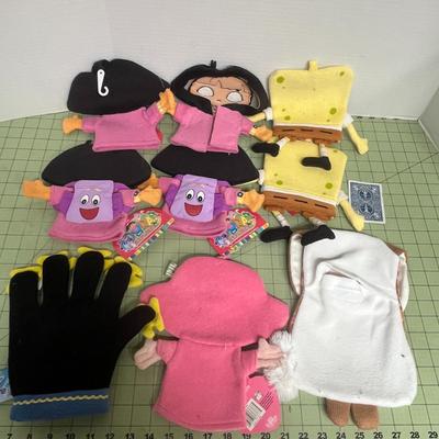 Sale Photo Thumbnail #1032: Includes plush toys, appliqués, flowers, character pieces