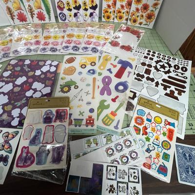Sale Photo Thumbnail #1054: Includes flowers, holidays, animals, butterflies, themed stickers