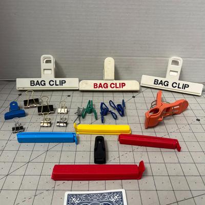 Sale Photo Thumbnail #1088: Includes bag clips, binder clips, chip sealers