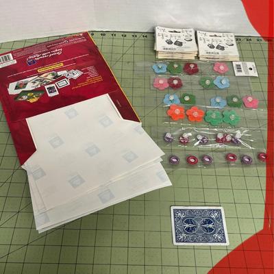 Sale Photo Thumbnail #1092: Includes transfers, patches, buttons, fabric appliqués set