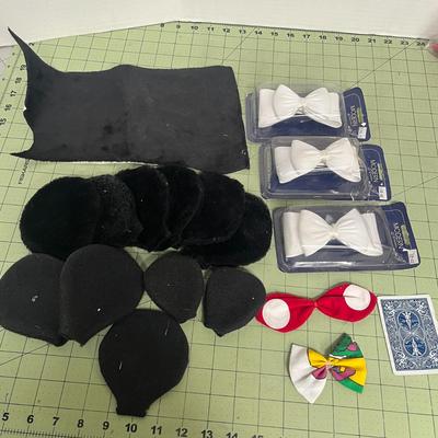 Sale Photo Thumbnail #1095: Includes ears, bows, fabric, socks, lace trim