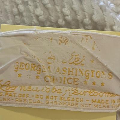 Sale Photo Thumbnail #1121: George Washington’s Choice, elegant woven cotton fringe