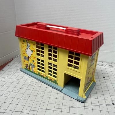 Sale Photo Thumbnail #1212: Vintage portable children’s hospital playset fun!