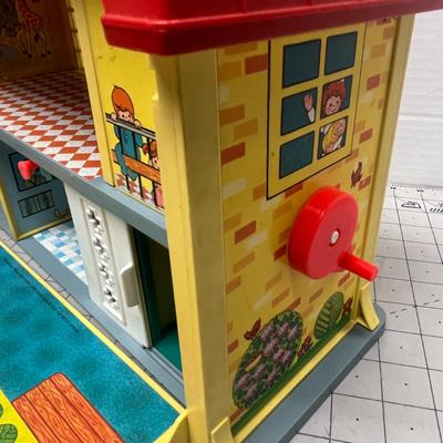 Sale Photo Thumbnail #1211: Vintage portable children’s hospital playset fun!
