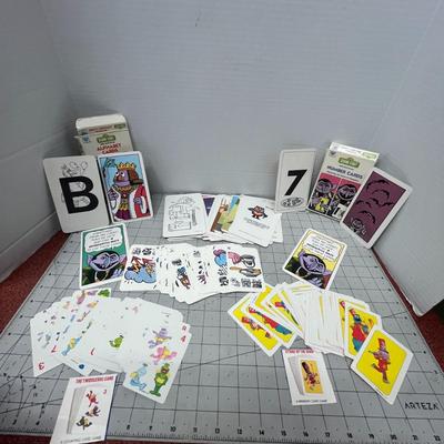 Sale Photo Thumbnail #1222: Fun alphabet and number learning card games!