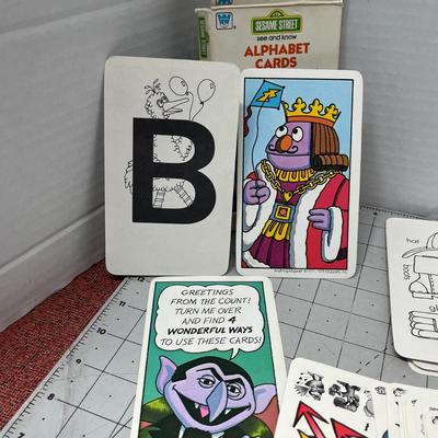 Sale Photo Thumbnail #1226: Fun alphabet and number learning card games!