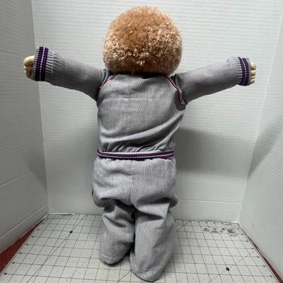 Sale Photo Thumbnail #1264: Vintage Tyrone Ramsey doll, 24-inch collectible toy