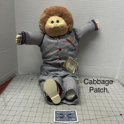 Sale Photo Thumbnail #1256: Vintage Tyrone Ramsey doll, 24-inch collectible toy