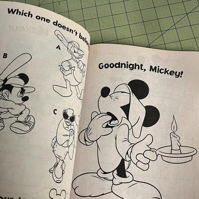 Sale Photo Thumbnail #1318: Mickey & Minnie tear-out pages, fun scenes inside