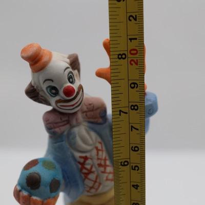 Vintage Clown Rotating Music Box