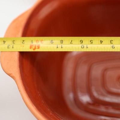Vintage Litton Simmer Pot Clay Terra Cotta Dutch Oven