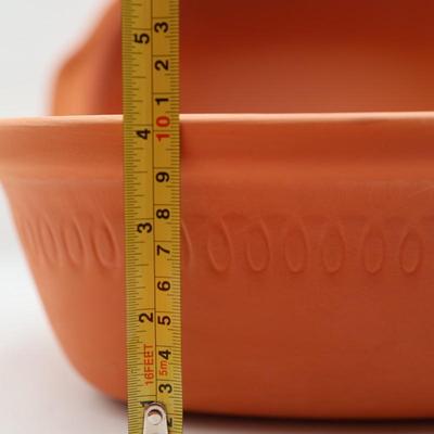 Vintage Litton Simmer Pot Clay Terra Cotta Dutch Oven