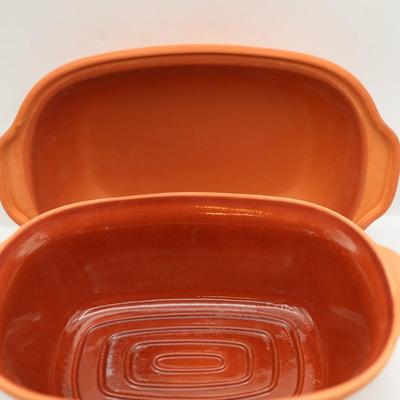 Vintage Litton Simmer Pot Clay Terra Cotta Dutch Oven