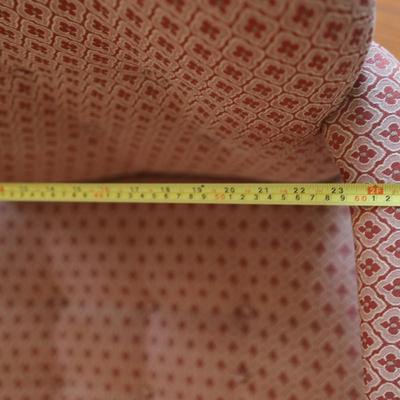 Pair of Vintage Upholstered Armchairs with Wood Frames