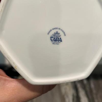 Royal Tara Trellis Shamrock Trinket Box