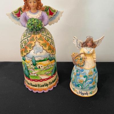 2 Jim Shore Angels