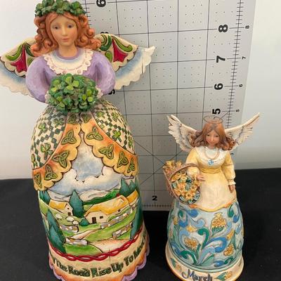 2 Jim Shore Angels