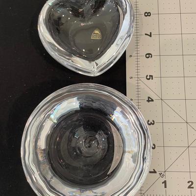 Kosta Boda and Orrefors Clear Glass items