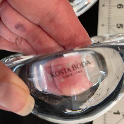 Kosta Boda and Orrefors Clear Glass items