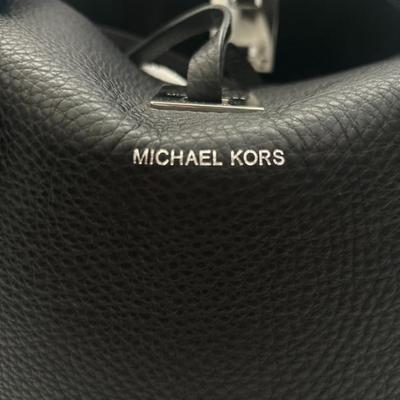 Michael Kors Collection - Miranda Handbag - Pebbled Leather Black