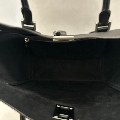 Michael Kors Collection - Miranda Handbag - Pebbled Leather Black