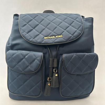 Michael Kors - Kieran Large Quilted-Nylon Backpack