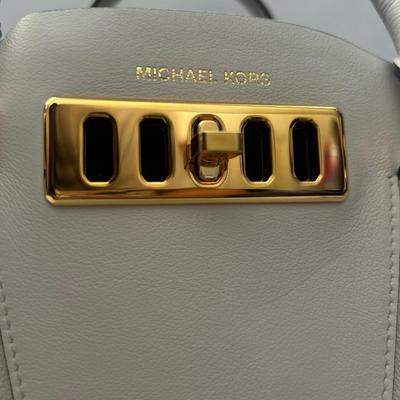 Michael Kors - Vivian Large Satchel Bag - White