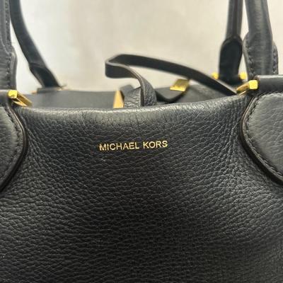 Michael Kors Collection - Miranda Tote Bag - Pebbled Leather Black