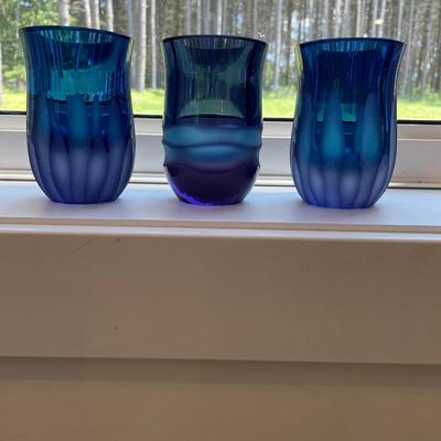 Villeroy & Boch Blue Candle holders / Vases