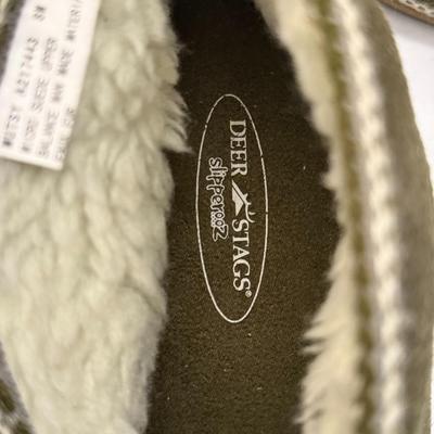 Deer Stags - Slipperooz Size 8 Boots Fur Lined