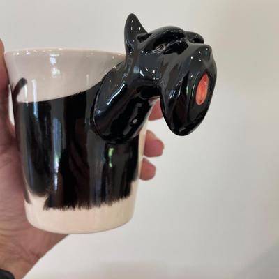 Unique Scottie Dog Mugs and Napkin Rings