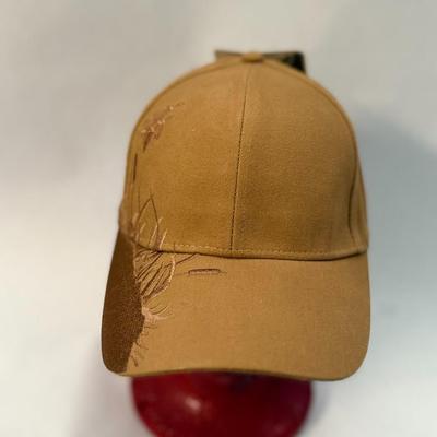 Brown Hat w Design